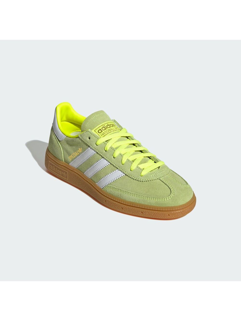 Adidas Handball Spezial Sneakers J2655 Lime Green/White W-10